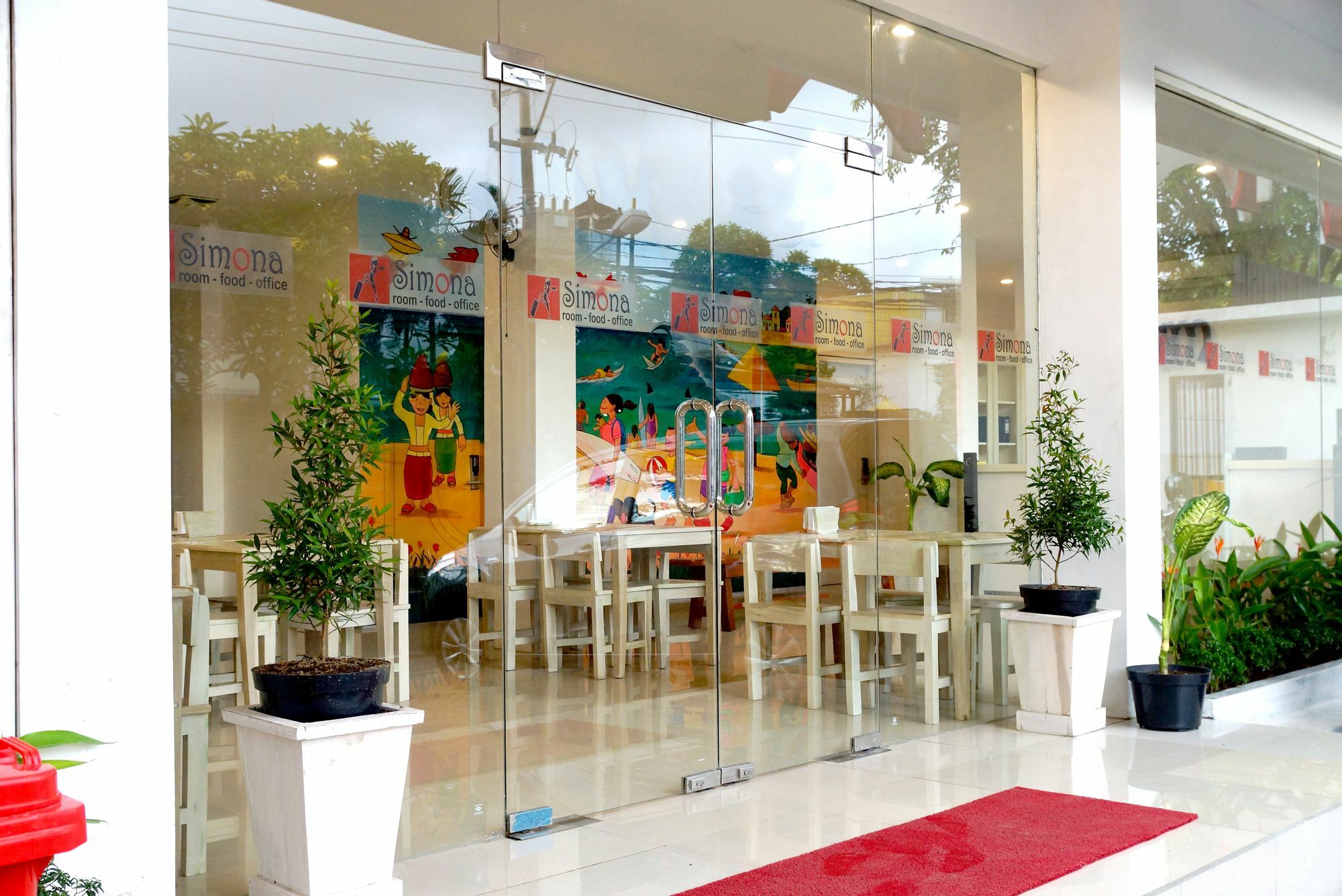 Oyo 1489 Simona Hotel Kerobokan Exterior foto